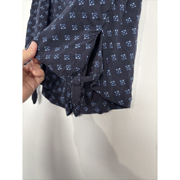 Free People Printed Side Tie Shorts Women's size M - Picture 6 of 10